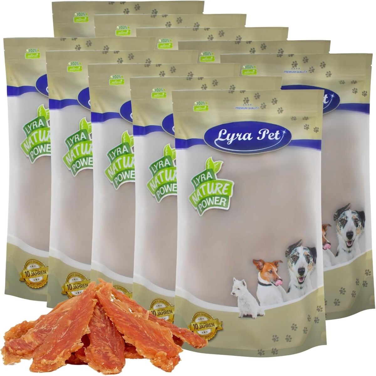 Test des friandises poulet soft Lyra Pet 10 kg pour chiens