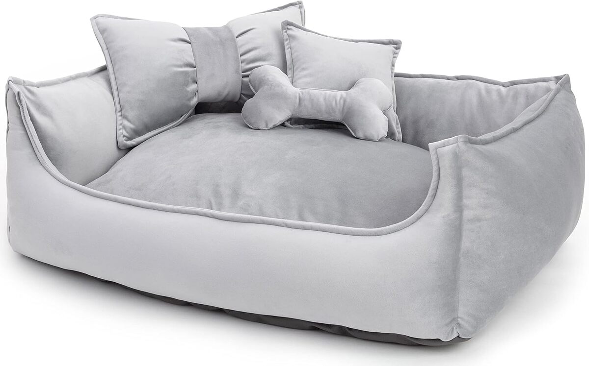 Test : panier canapé scandinave NELKE pour chien