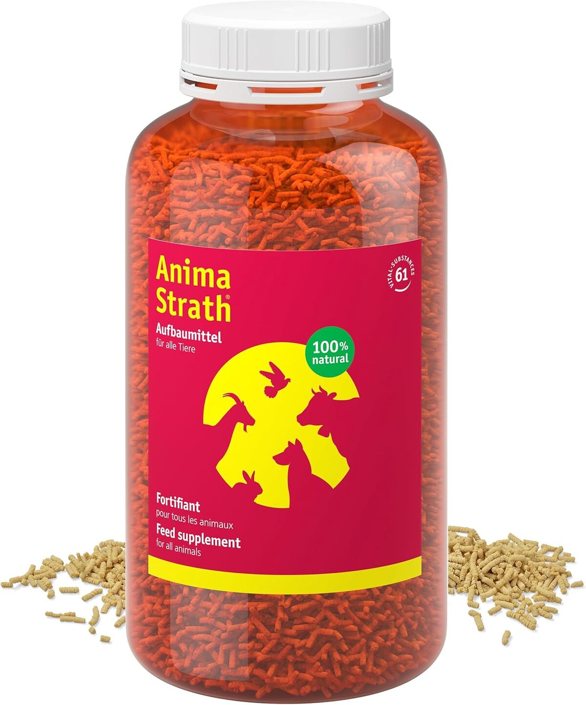 Test : anima-strath supplément levure pour chiens, 61 micronutriments, 500g