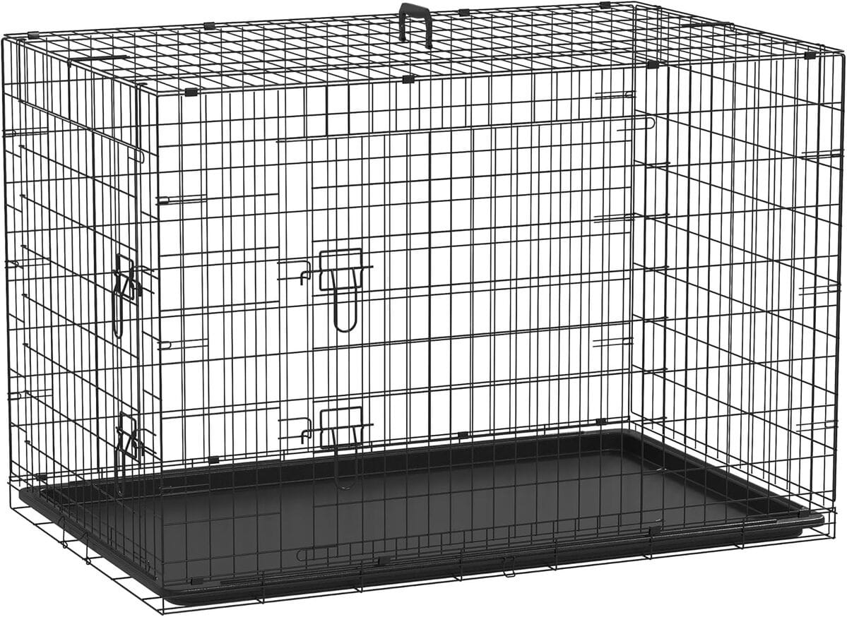 Test de la cage pour chien pliable PawHut : robustesse et praticité