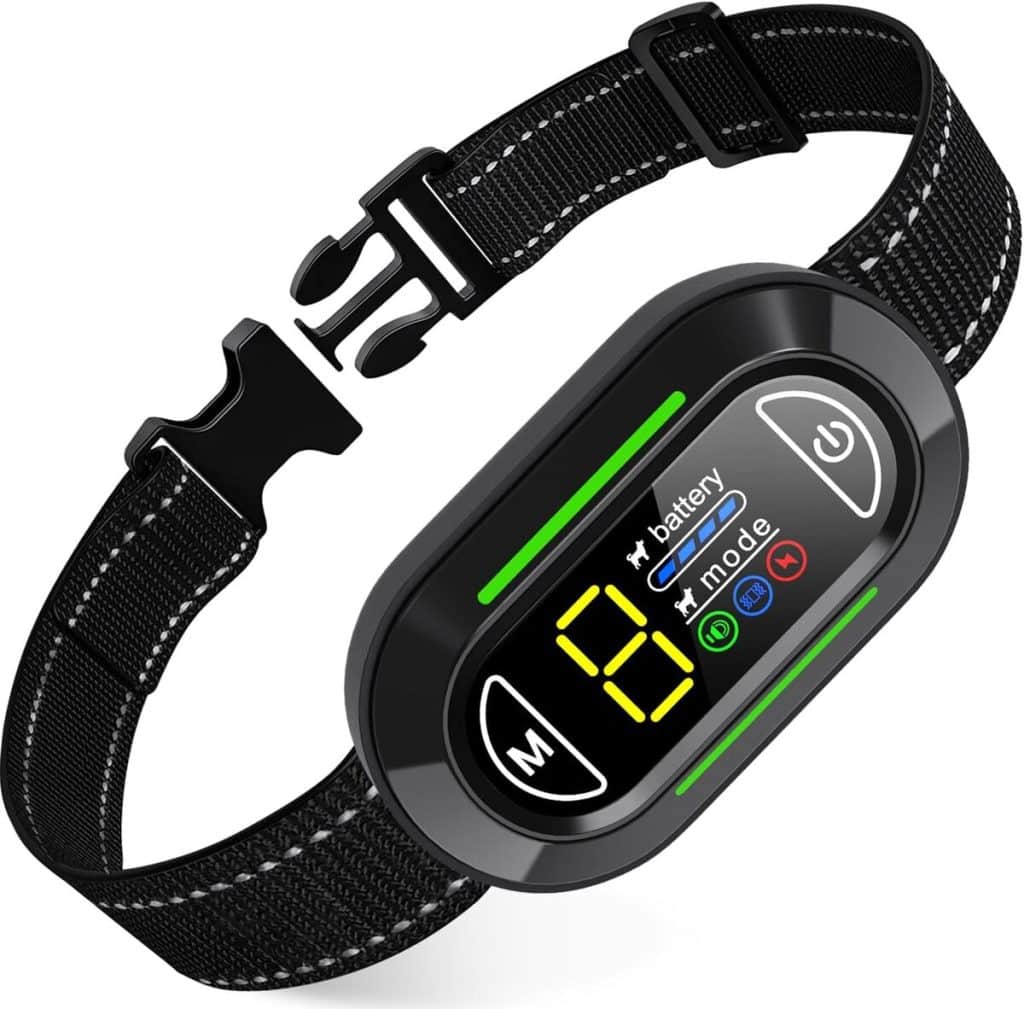 Avis sur le collier anti-aboiement rechargeable, 4 modes et étanche IP67