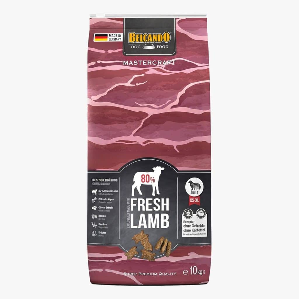 Test : belcando mastercraft fresh lamb pour chiens, viande fraîche sans céréales