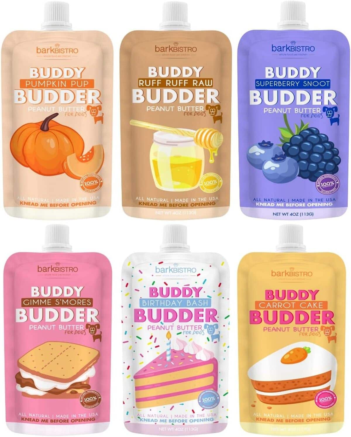 Test du beurre d'arachide naturel Buddy Budder pour chiens