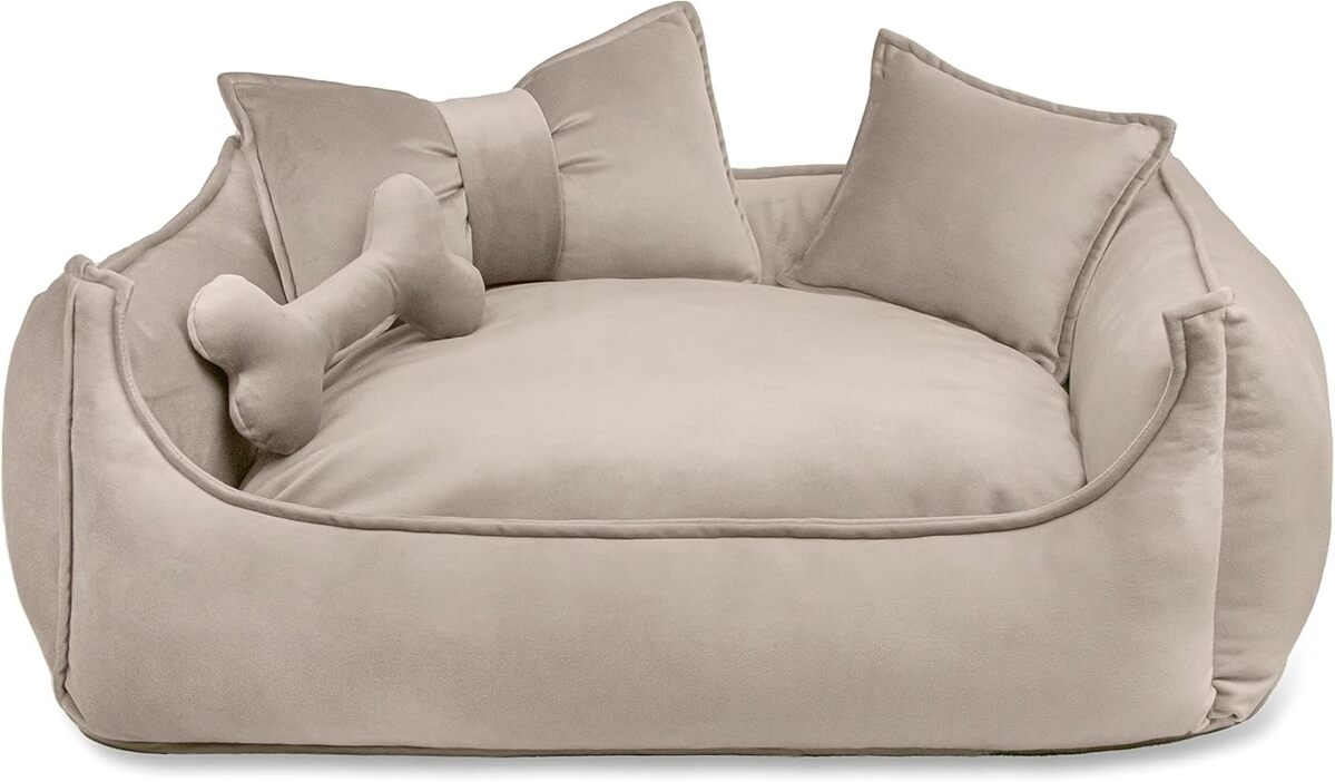 Test du canapé scandinave NELKE pour chien : confort et style