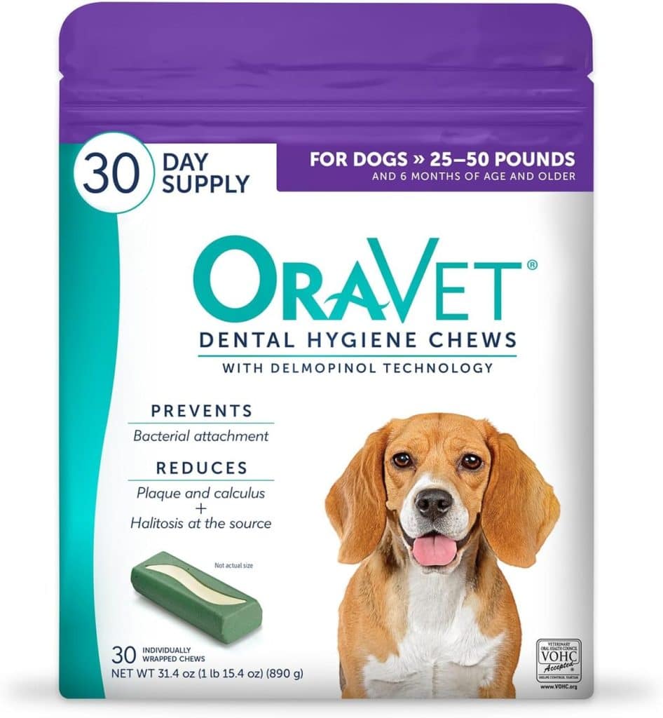 Test Oravet YYOJ : hygiène dentaire pour chiens moyens