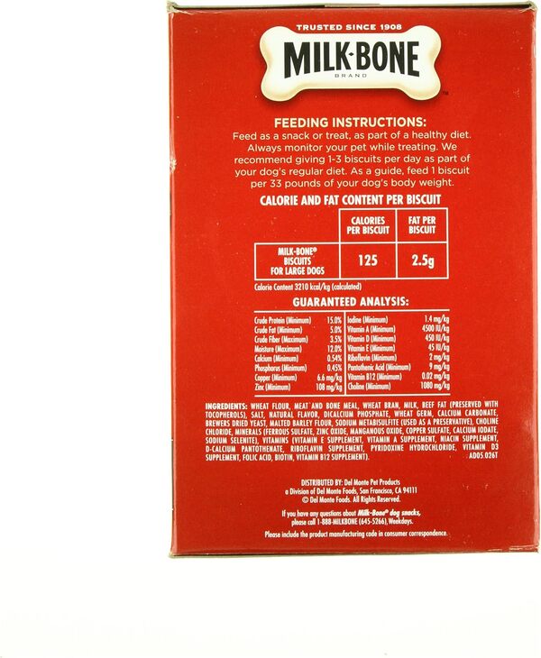 Milk-Bone Milkbone Biscuits - Large Dog - 4 lb by Milk-Bone