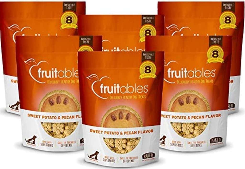 Test : friandises croquantes Fruitables patate douce & noix de pécan 7oz