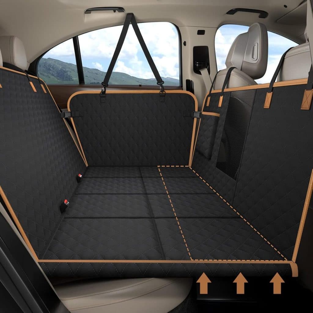 Test : protection voiture MyeMdan, siege arrière imperméable et anti-rayures