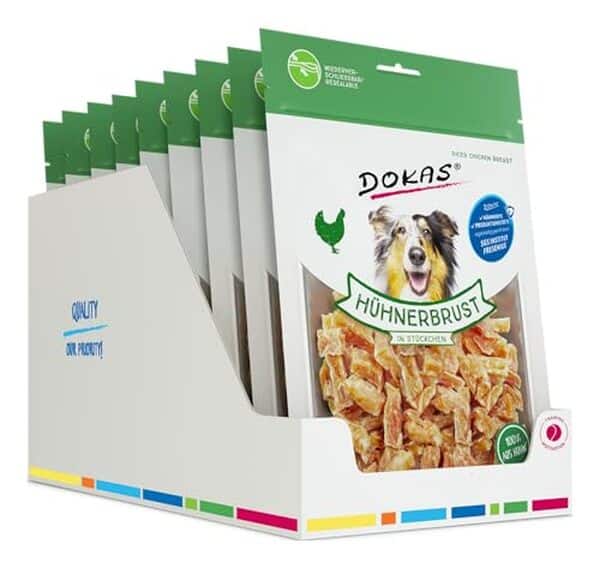 Découvrez les bienfaits des snacks Dokas sans gluten pour améliorer l'entraînement de votre chien tout en respectant ses besoins alimentaires spécifiques.