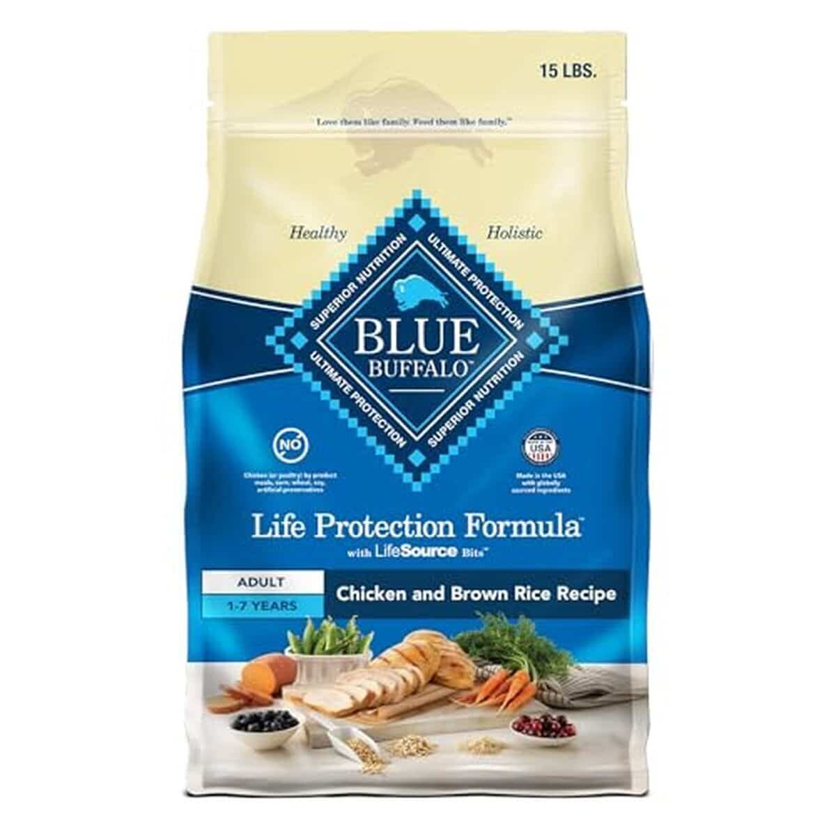Test de la Blue Buffalo Life Protection Formula : nourriture sèche pour chiens adultes