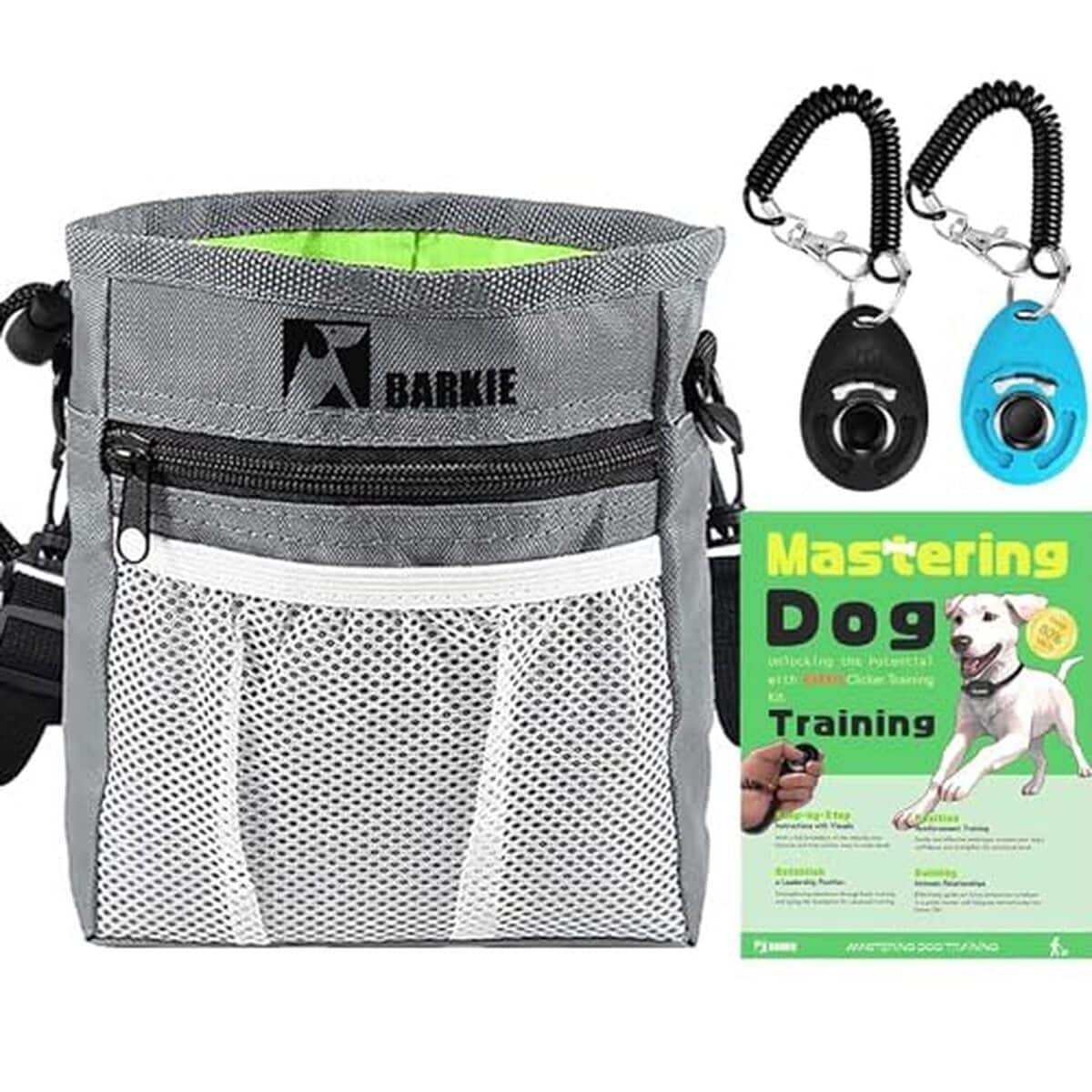 Test de la pochette à friandises Barkie et ses clics de dressage