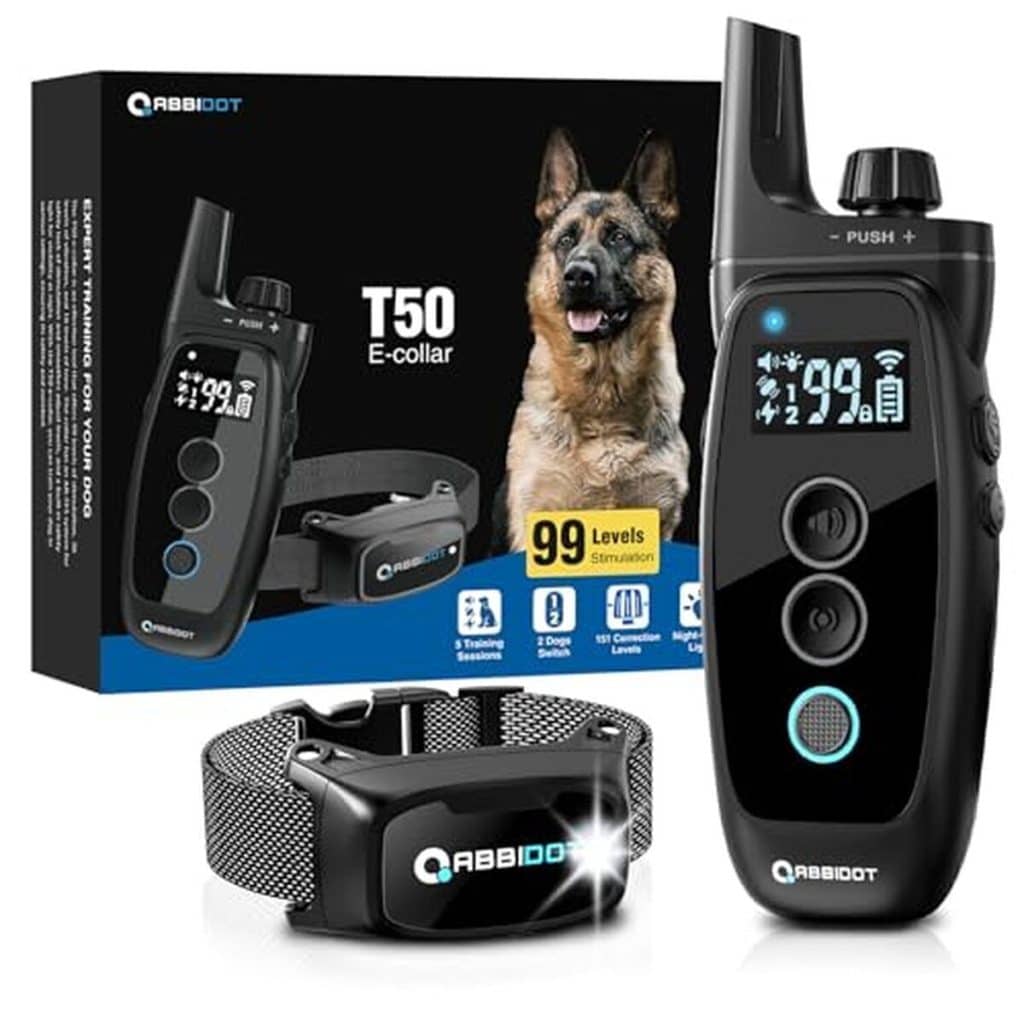 Test du collier de dressage ABBIDOT : 151 niveaux pour petits et grands chiens