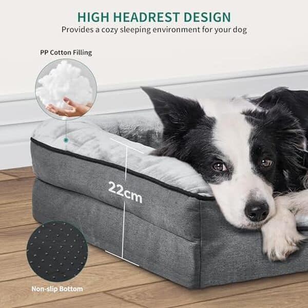 Découvrez notre analyse détaillée du panier orthopédique yITAHOME noir 135x107 cm : confort, qualité et bien-être pour votre chien analysés.