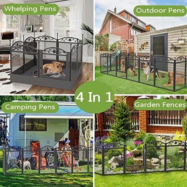 Découvrez le parc intérieur pliable BingoPaw XXL : un enclos sécurisé et pratique pour vos animaux domestiques. Idéal pour les espaces réduits, facile à installer et à ranger.