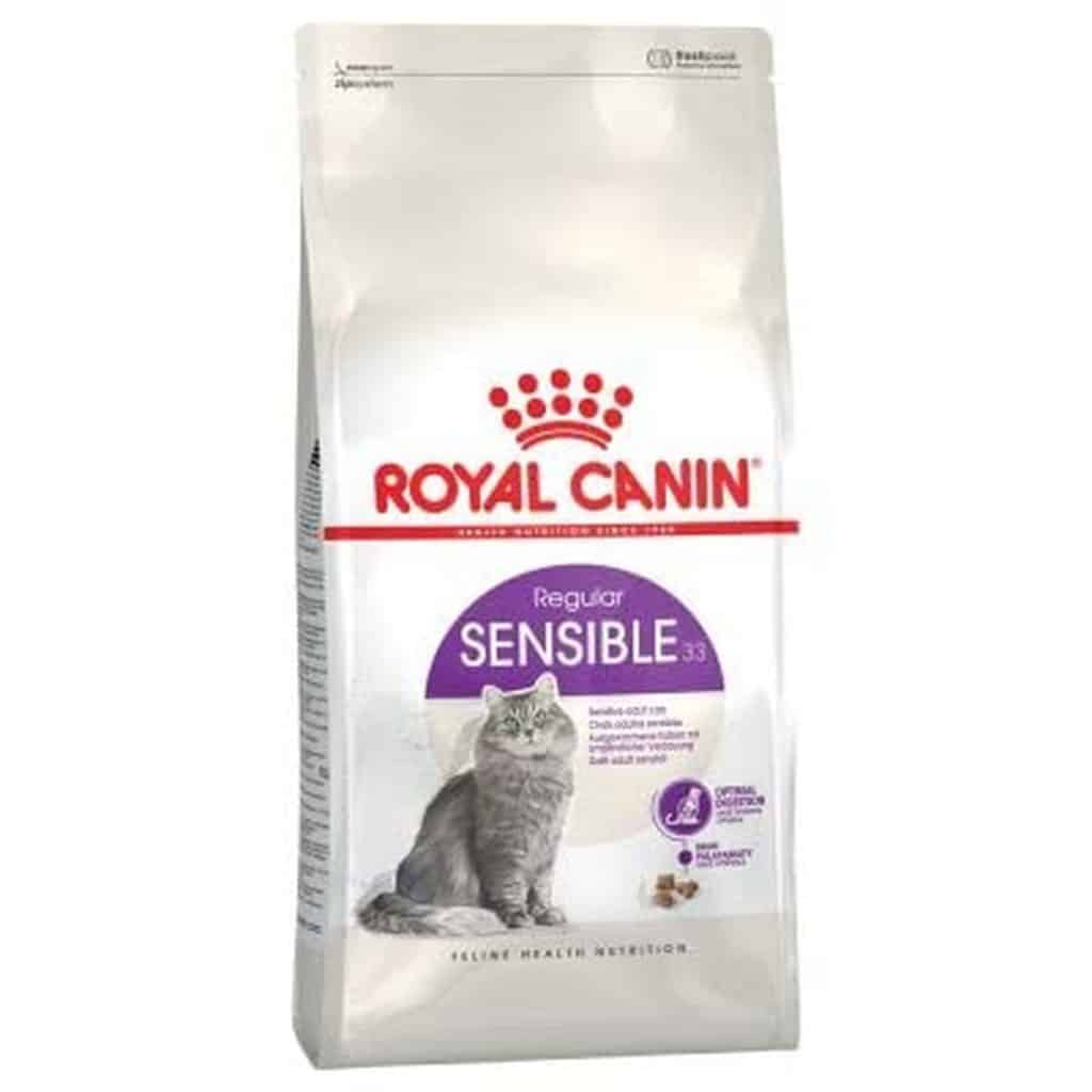 Test croquettes Royal Canin Sensible 33 : alimentation idéale pour chats sensibles