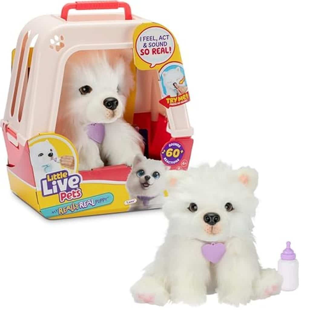 Test de la peluche interactive Luna la samoyède par Little Live Pets