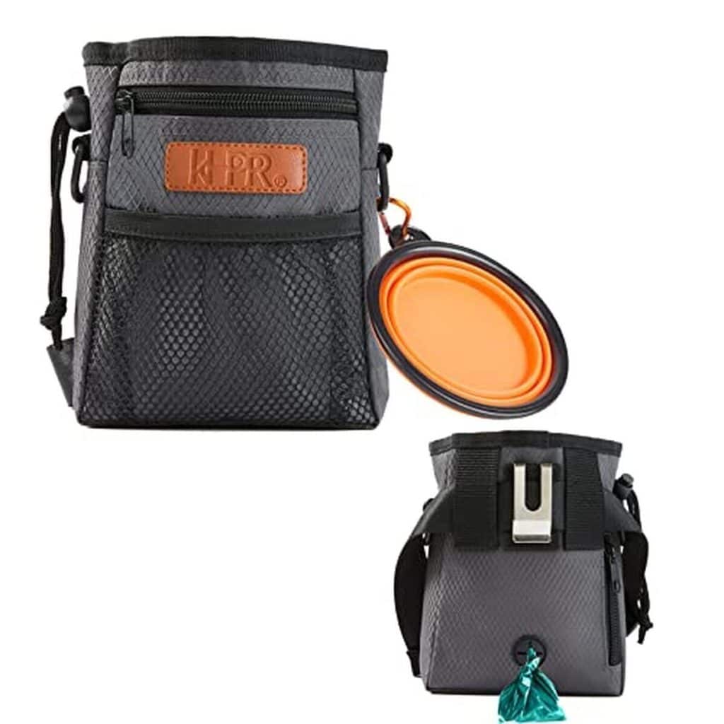 Test de la pochette de dressage pour chien : transport facile et fonctionnel