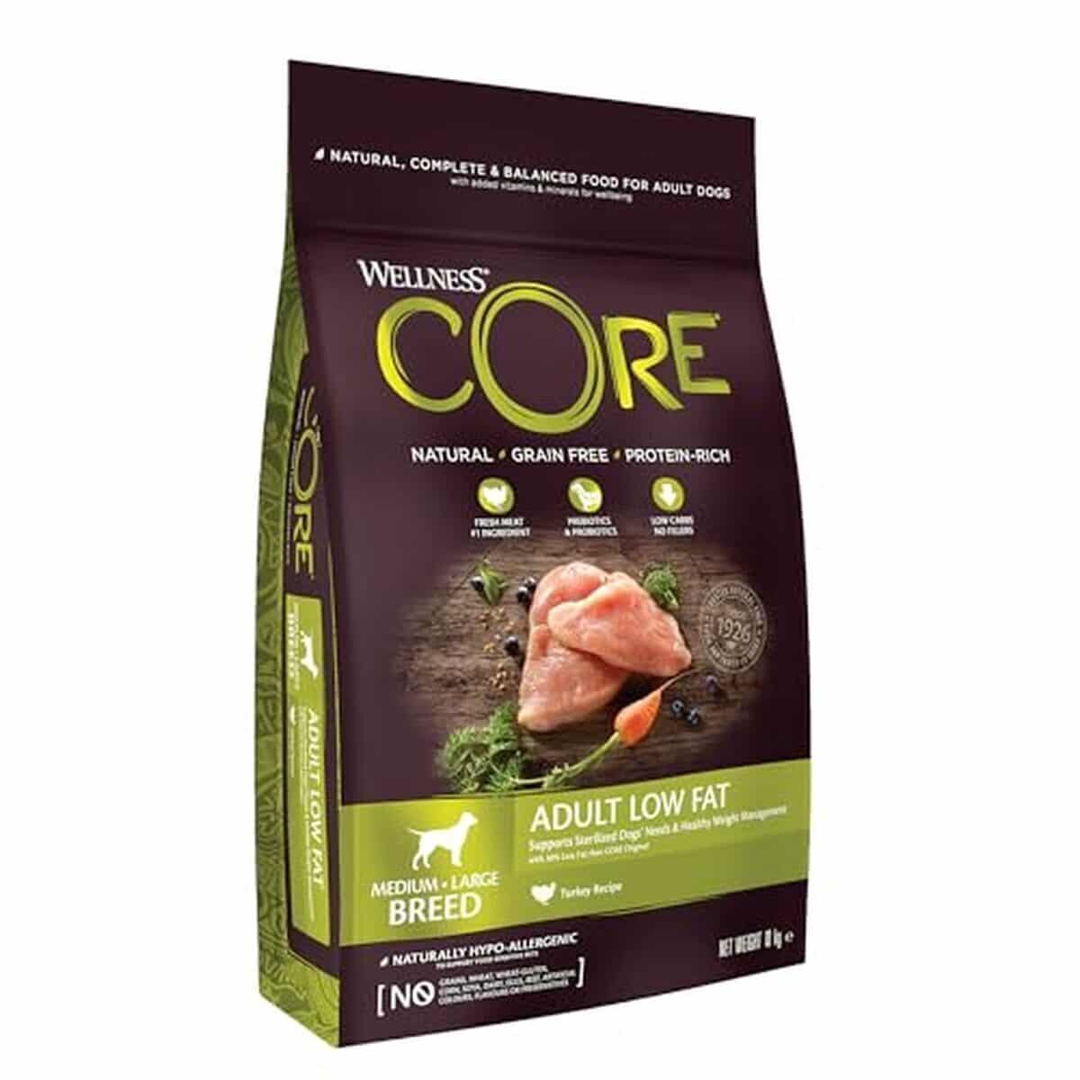 Test des croquettes Wellness CORE : faible en graisses pour chiens