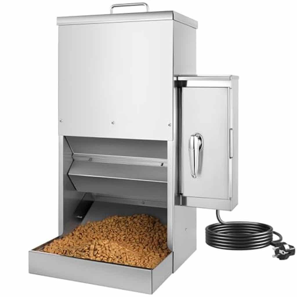 Test : distributeur automatique de nourriture 16L Hunde acier inoxydable