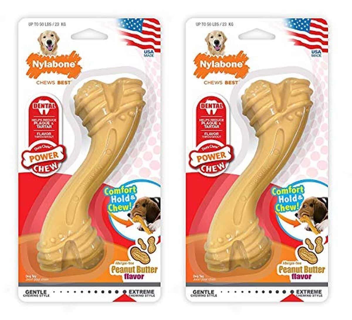 Test du lot de jouets Nylabone saveur beurre d'arachide