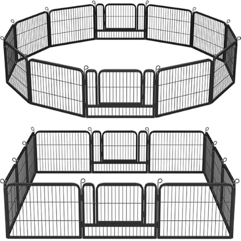 Test du parc pour animaux Yaheetech 12 panneaux