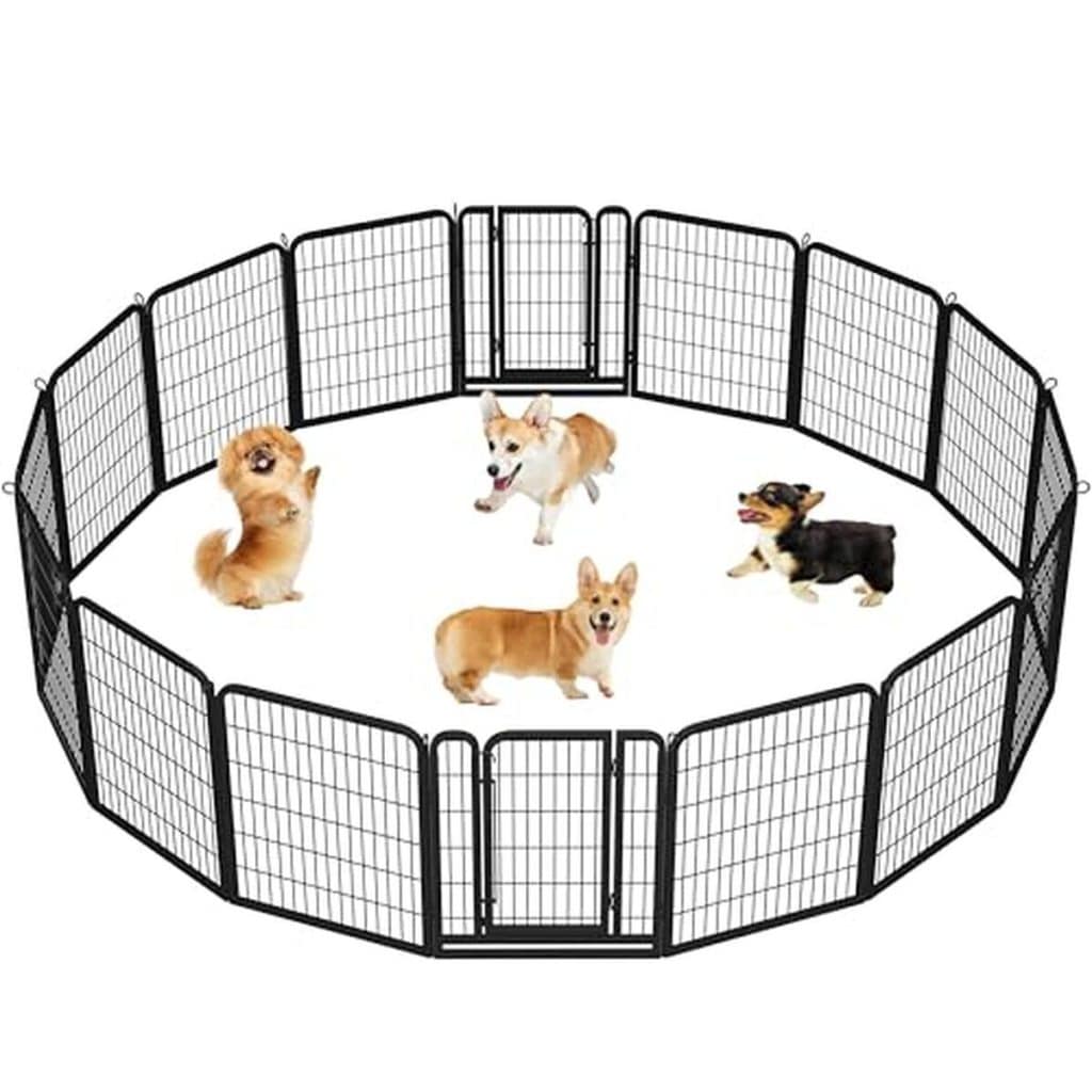 Test : enclos Abician 16 panneaux pour chien