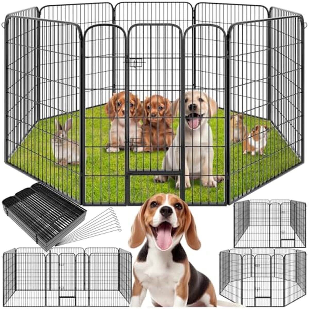 Test : parc modulable tectake® pour chiens et petits animaux