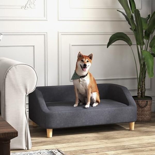 Découvrez le canapé pour chien PawHut qui combine parfaitement confort, style et durabilité. Offrez un espace surélevé et cosy à votre compagnon à quatre pattes.