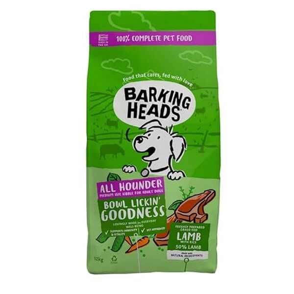 Découvrez notre test de l'alimentation sèche Chop Lickin' Lamb de Barking Heads et pourquoi cet agneau sain est idéal pour votre chien.
