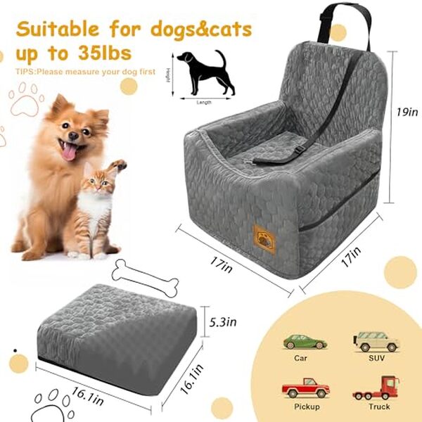 Découvrez notre test complet du siège auto pour chiens avec mousse à mémoire. Confort optimal, sécurité garantie et qualité premium pour vos trajets en voiture. 