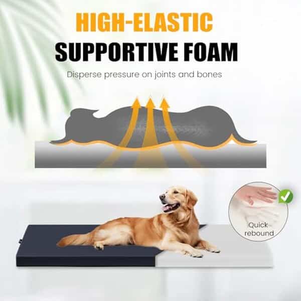 Découvrez le tapis ESCRODOI pour voiture : le meilleur accessoire pour le confort et la sécurité de votre chien pendant vos trajets en voiture. 