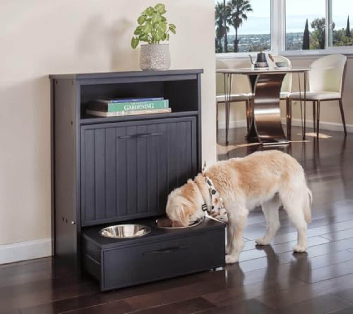 Test de l'armoire mangeoire luisiana pour animaux de compagnie de finca casarejo