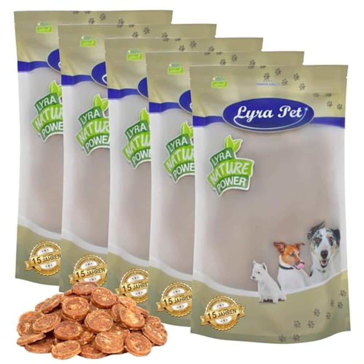 Test : friandises Lyra Pet, chips de poulet 5 kg pour chiens