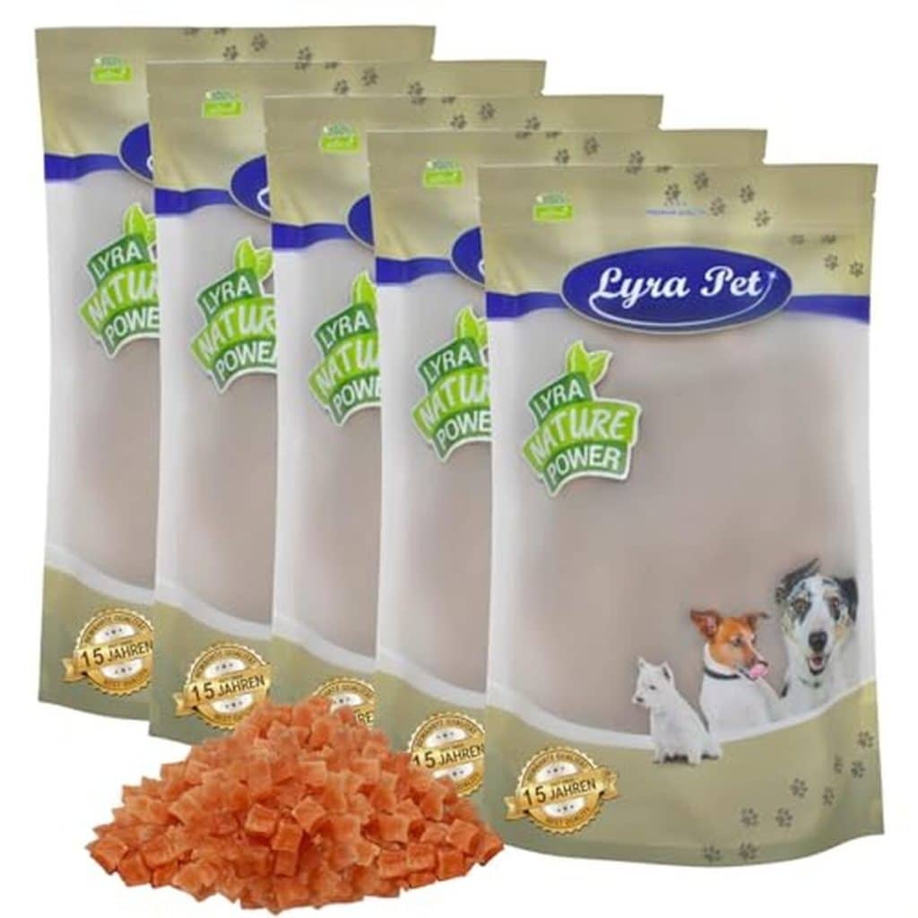 Test : friandises Lyra Pet cubes de poulet pour chiens