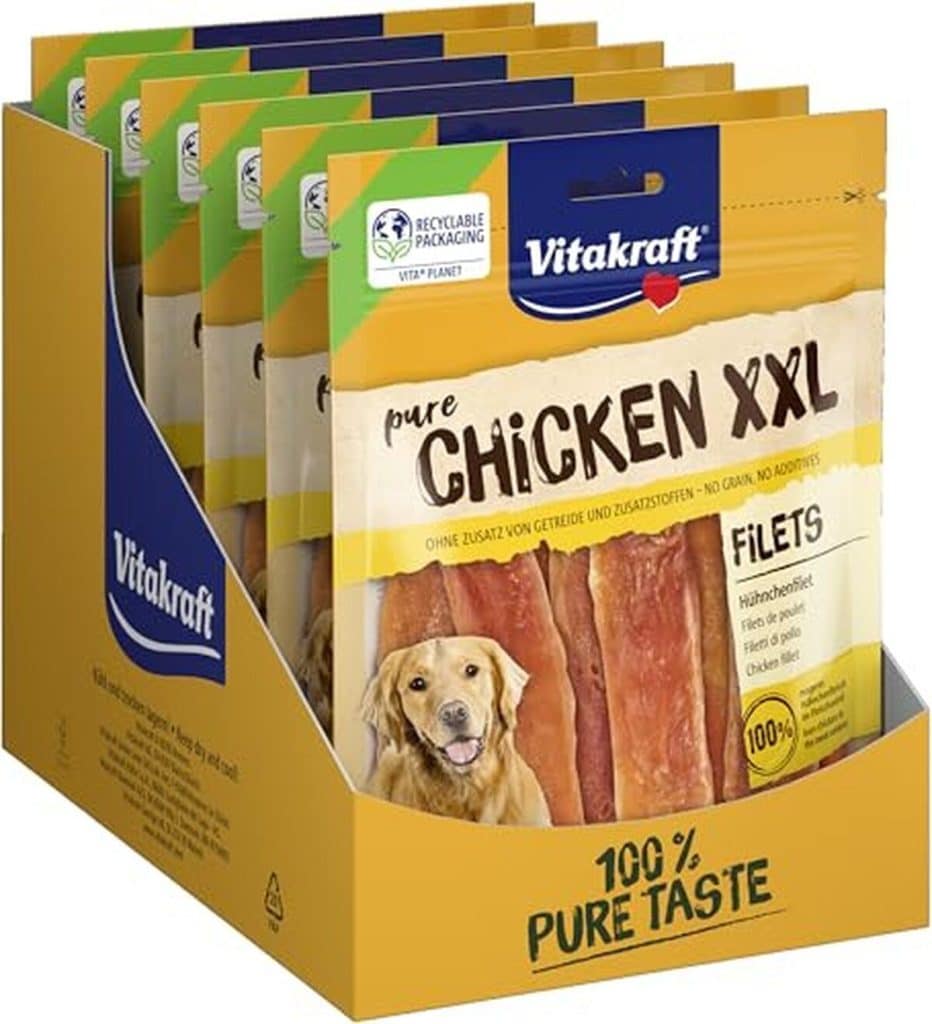 Test : friandises Vitakraft pure chicken xxl pour chiens