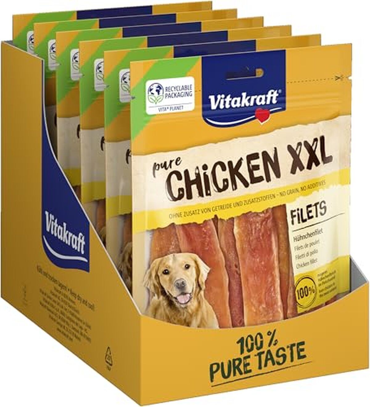 Test : friandises Vitakraft pure chicken xxl pour chiens