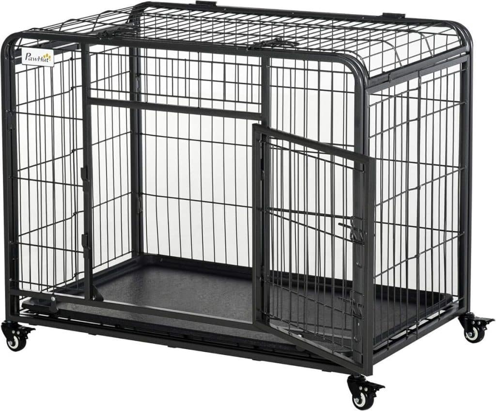 Test de la cage pliable PawHut pour chien : transport pratique sur roulettes