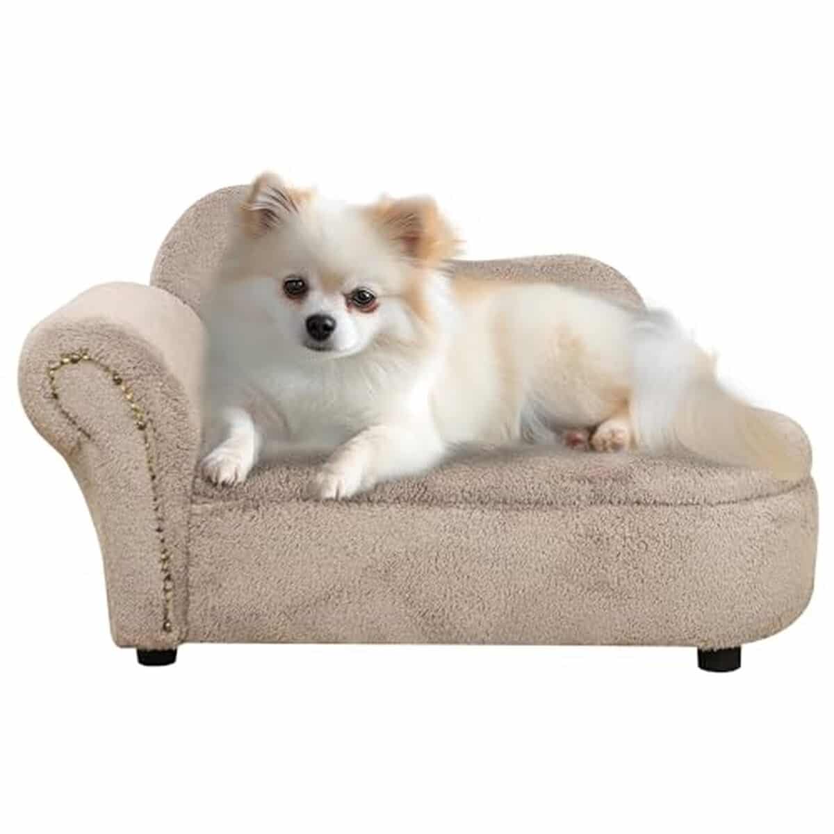 Test du canapé surélevé PawHut pour chien : confort et rangement