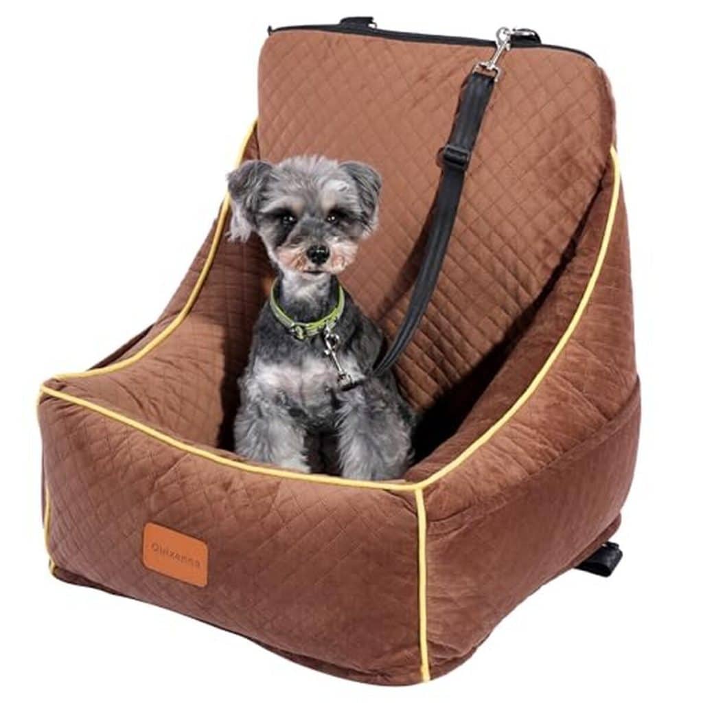 Test du siège auto Quixenna : luxe et confort pour votre chien