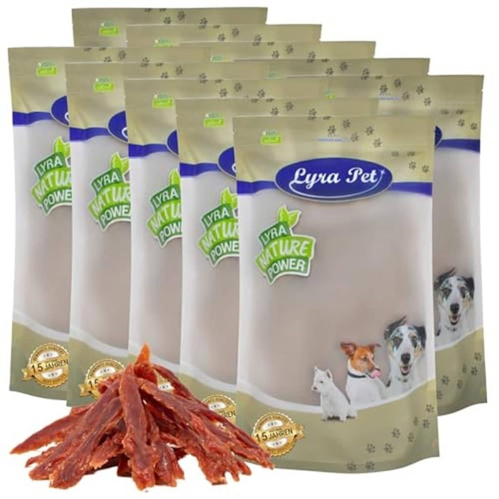 Test : friandises Lyra Pet pour chien - magret de canard