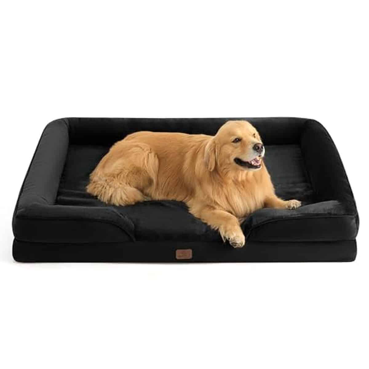 Test : panier orthopédique dehoussable Bedsure grande taille 134x106 cm noir
