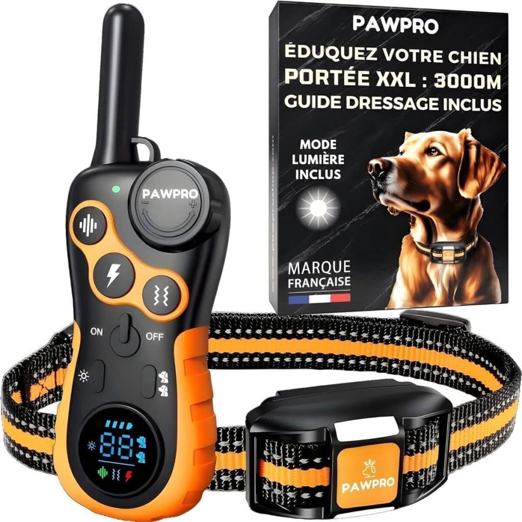 Test : pawpro collier de dressage 3km et étanche