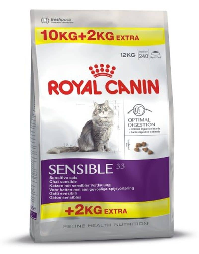 Test : royal canin féline sensible 33 - nourriture chat 12 kg