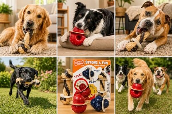 Découvrez notre test complet des jouets à mâcher Nylabone en caoutchouc résistant : caractéristiques, avantages et avis pour le bien-être de votre chien. 