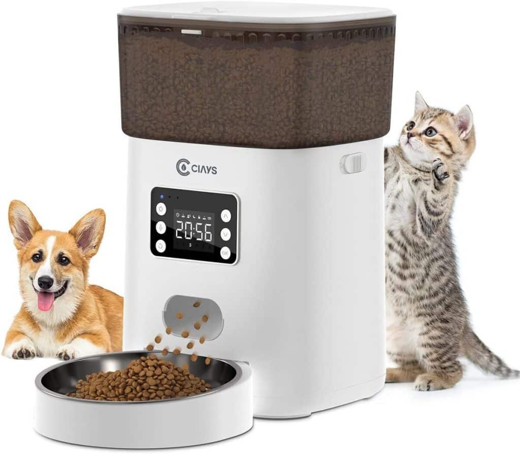 Test de la mangeoire automatique Ciays pour chats