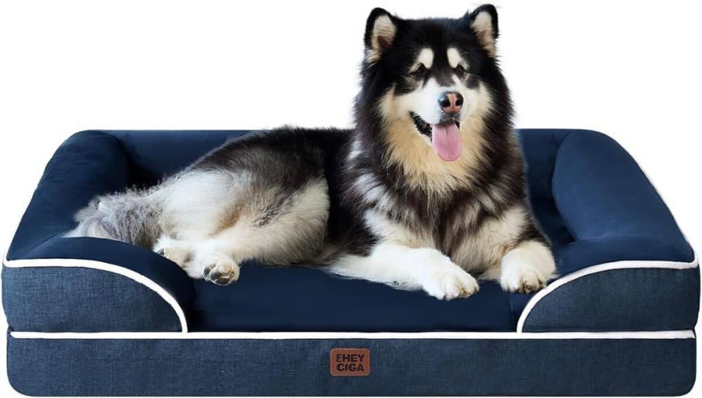 Test : panier EHEYCIGA grande taille XXL orthopédique pour chiens