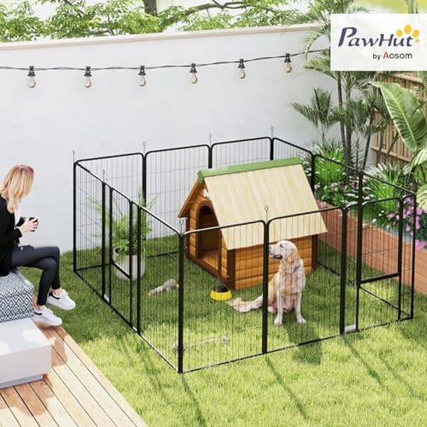 Découvrez notre test détaillé de l'enclos portable PawHut 12 panneaux : praticité, solidité et adaptabilité pour vos animaux de compagnie.
