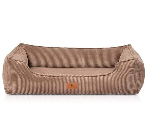 Découvrez le panier orthopédique Knuffelwuff Nunavut XXL 120x85 cm en velours. Confort optimal, soutien anatomique et design élégant pour votre compagnon à quatre pattes. 