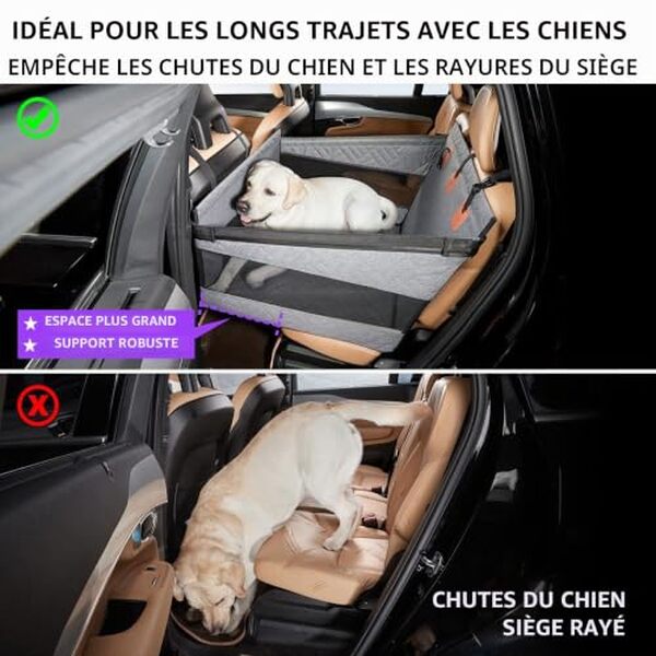 Découvrez le siège TKYZ pour chien : test complet, avis et conseils pour voyager en toute sécurité avec votre animal en voiture.