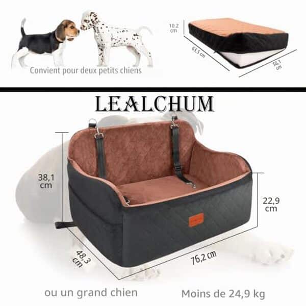 Découvrez notre test complet du siège de voiture Lealchum : confort, sécurité et praticité pour voyager avec votre grand chien en toute tranquillité. 